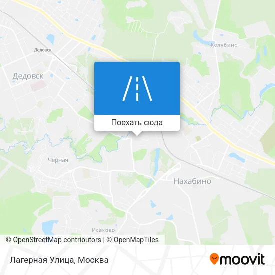 Карта Лагерная Улица