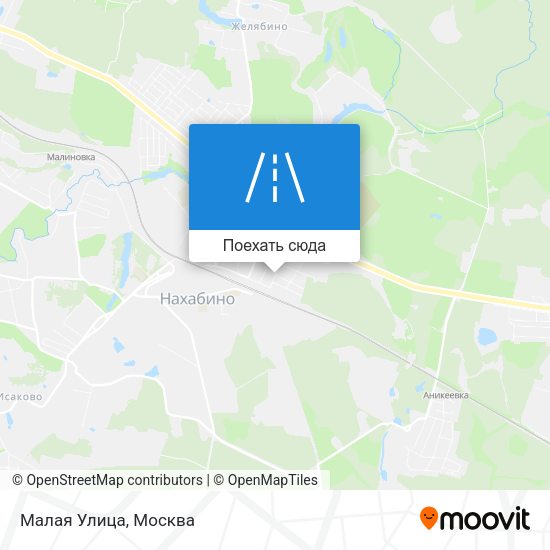 Карта Малая Улица