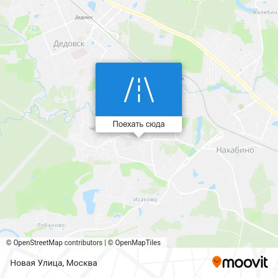 Карта Новая Улица