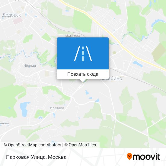 Карта Парковая Улица