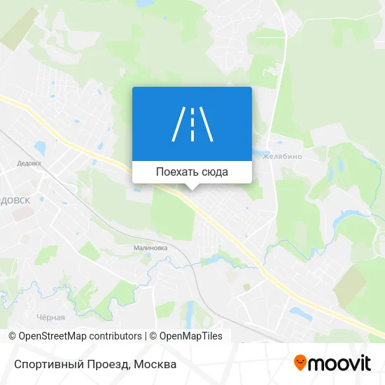 Карта Спортивный Проезд