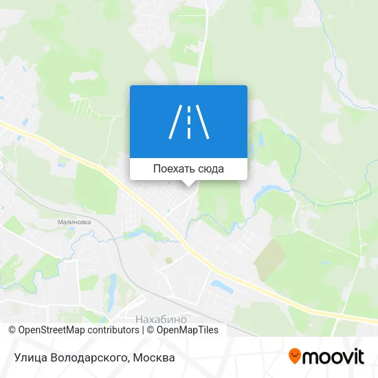 Карта Улица Володарского