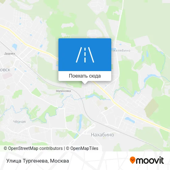 Карта Улица Тургенева