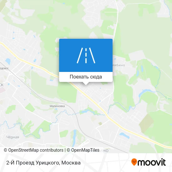 Карта 2-Й Проезд Урицкого