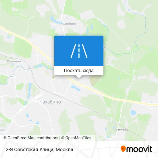 Карта 2-Я Советская Улица