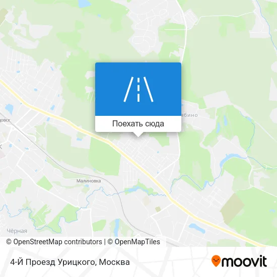 Карта 4-Й Проезд Урицкого