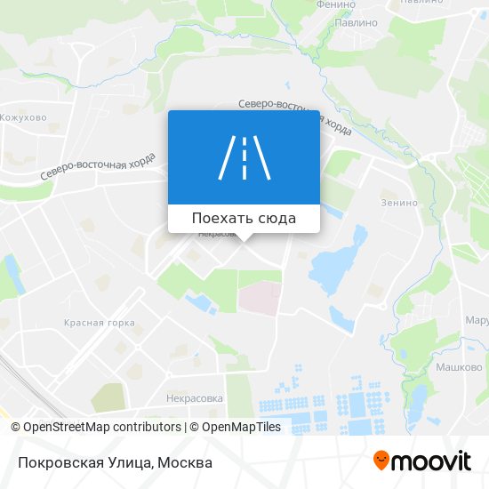 Карта Покровская Улица