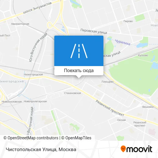 Карта Чистопольская Улица