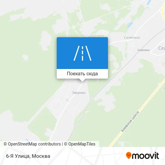 Карта 6-Я Улица