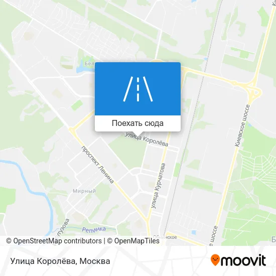 Карта Улица Королёва
