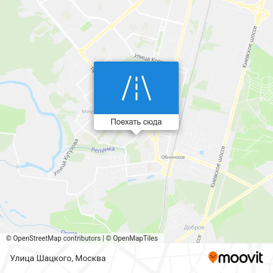 Карта Улица Шацкого