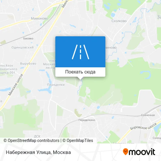 Карта Набережная Улица