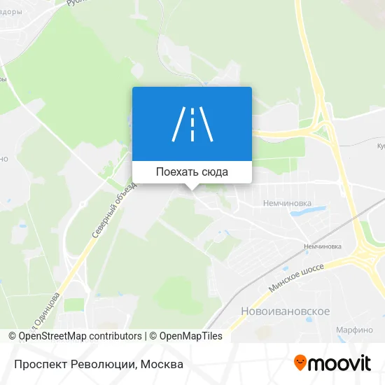Карта Проспект Революции