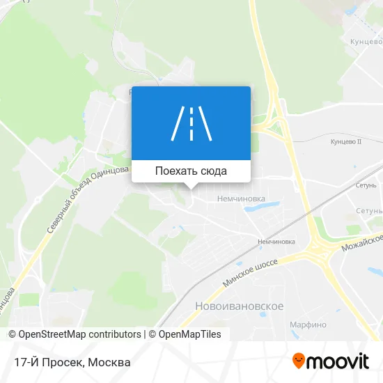 Карта 17-Й Просек