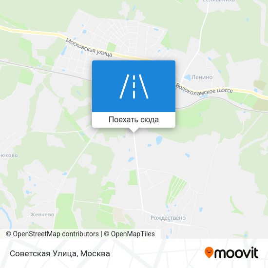 Карта Советская Улица