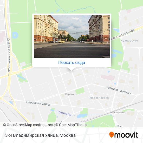 Карта 3-Я Владимирская Улица