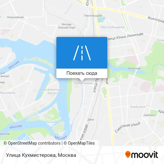 Карта Улица Кухмистерова