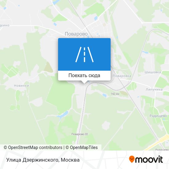 Карта Улица Дзержинского