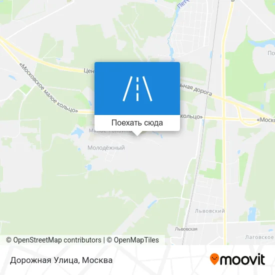 Карта Дорожная Улица