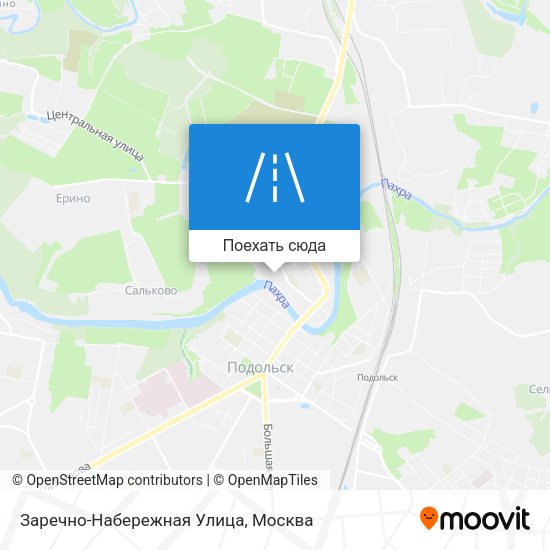Карта Заречно-Набережная Улица