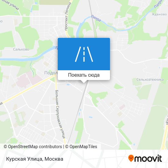 Карта Курская Улица