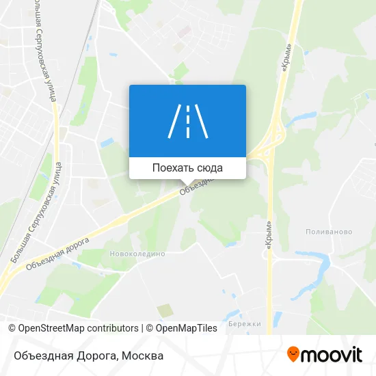 Карта Объездная Дорога