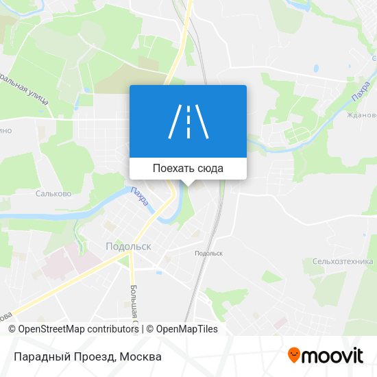 Карта Парадный Проезд
