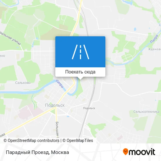 Карта Парадный Проезд