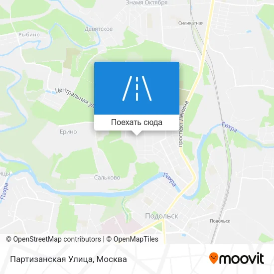 Карта Партизанская Улица