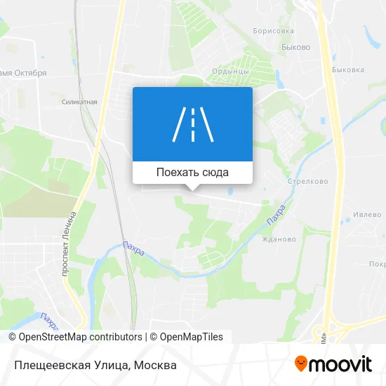 Карта Плещеевская Улица