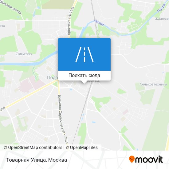 Карта Товарная Улица