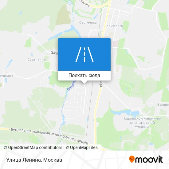 Карта Улица Ленина