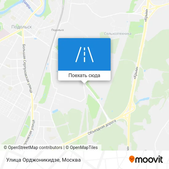 Карта Улица Орджоникидзе
