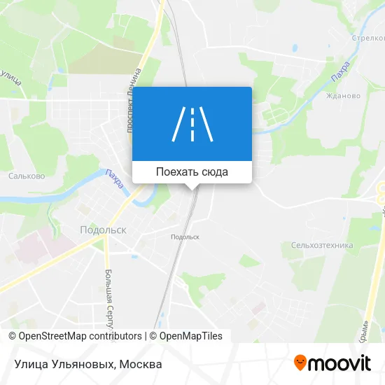 Карта Улица Ульяновых