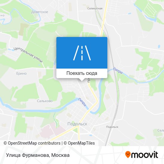 Карта Улица Фурманова