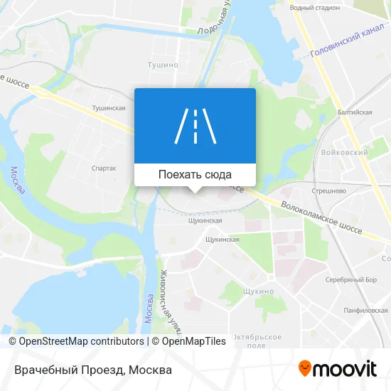 Карта Врачебный Проезд