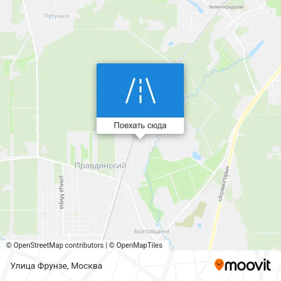 Карта Улица Фрунзе
