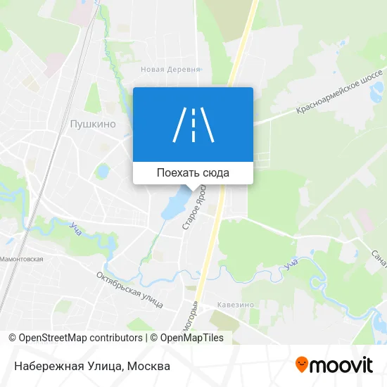 Карта Набережная Улица