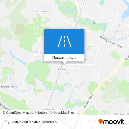 Карта Пушкинская Улица