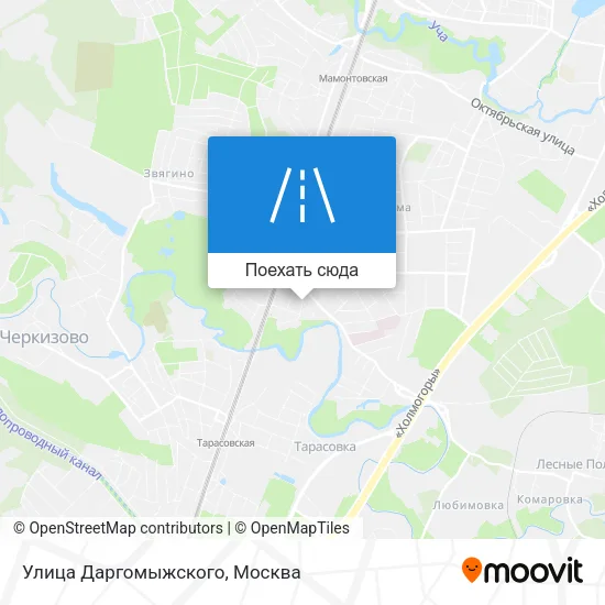 Карта Улица Даргомыжского