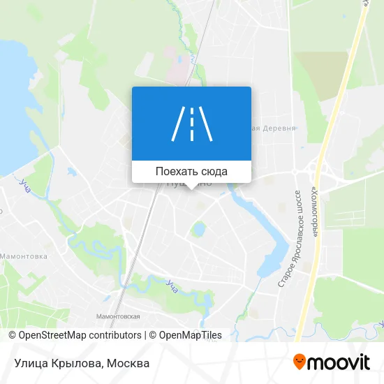 Карта Улица Крылова