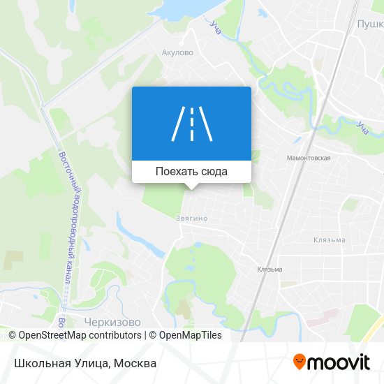 Карта Школьная Улица