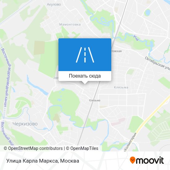 Карта Улица Карла Маркса