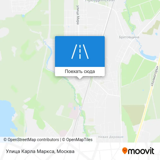 Карта Улица Карла Маркса