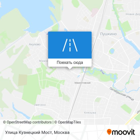 Карта Улица Кузнецкий Мост