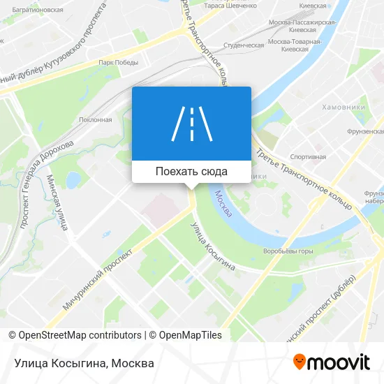 Карта Улица Косыгина