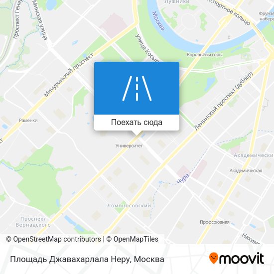 Карта Площадь Джавахарлала Неру