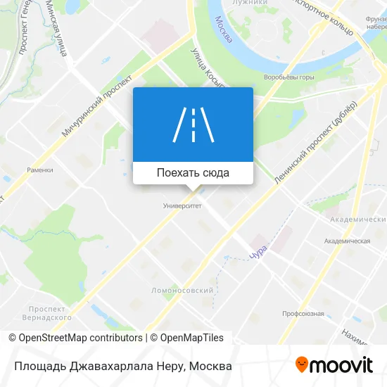 Карта Площадь Джавахарлала Неру