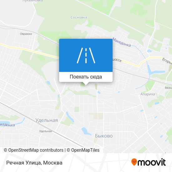Карта Речная Улица