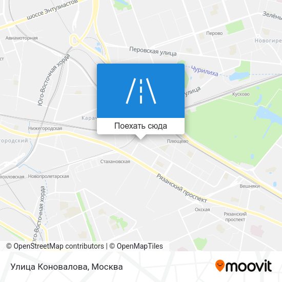 Карта Улица Коновалова